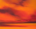Beautiful Stranger Contemporary Landscape Painting by Paula Schoen