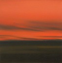 Nightcap Contemporary Landscape Painting by Paula Schoen