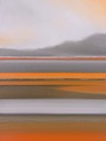 Relics of Light Contemporary Landscape Oil on Canvas Painting by Paula Schoen